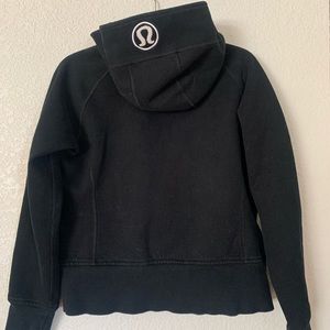 Black lululemon athletica zip up jacket size small